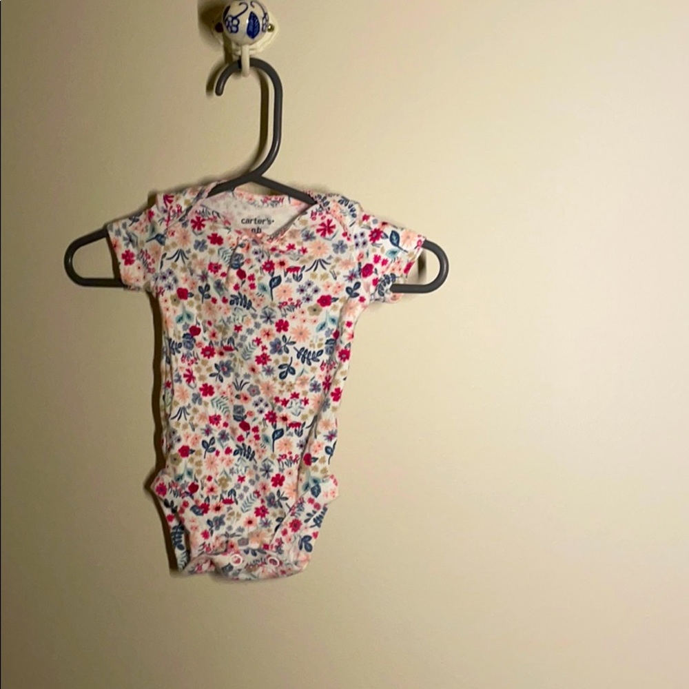 Newborn Floral Onsie
